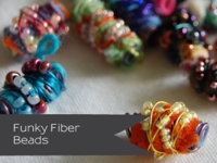 Feathered Nest Studio Funky Fiber Beads